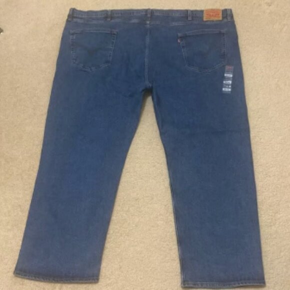 NWOT LEVI’S Men’s Workwear Fit Blue Denim Jeans Size 56x32 - Picture 5 of 10